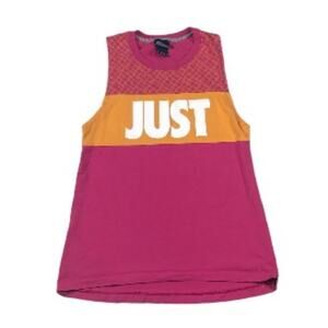 Nike Pink/Orange Short Sleeve Top | Size S